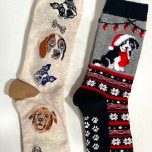 J. Ann - 2pairs of Dog Socks